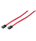 SATA LogiLink 0.30m 6GBs Rood