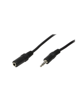 Verlenging 3,5 mini jack 3.00m LogiLink