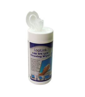 LogiLink Cleaning Wipes voor Beeldschermen 100st. groot