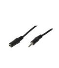 3,5 mini jack 10.00m Verlenging LogiLink