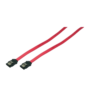 SerialATA LogiLink 0.90m 6GBs Rood