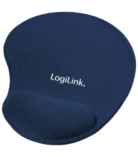Mousepad LogiLink Wristpad Blauw
