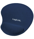 Mousepad LogiLink Wristpad Blauw