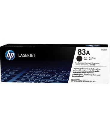 HP No. 83A Zwart 1.600 pagina`s (Origineel) CF283A
