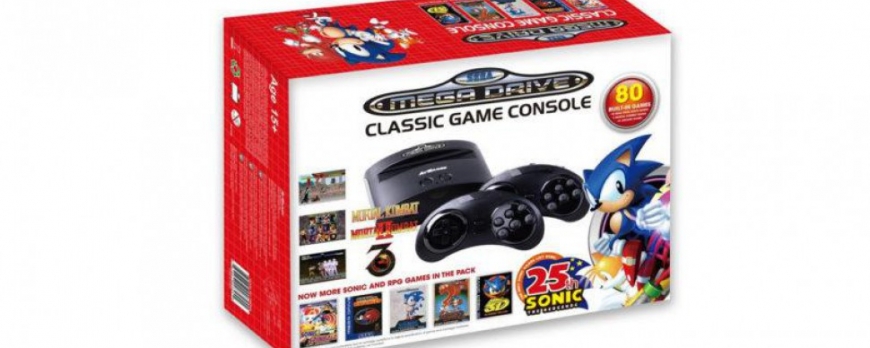 SEGA Mega Drive classic console maakt ook zijn terugkeer
